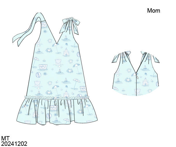 PO 14: Beach Toile (Adult Swimwear)