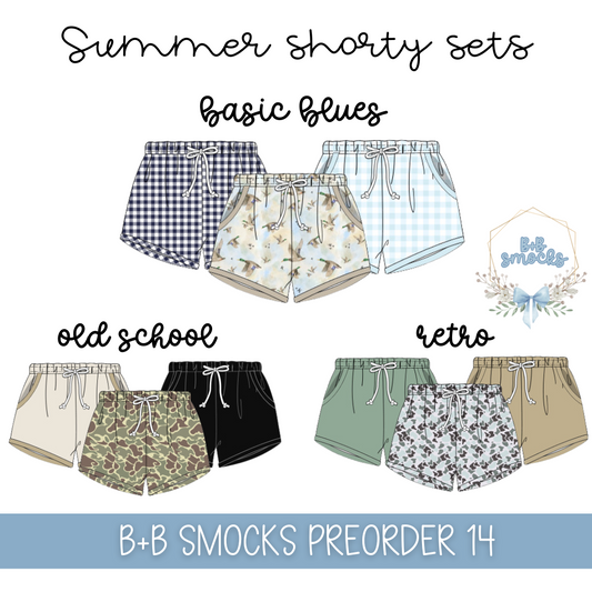 PO 14: Summer Shorty 3-Pack Sets