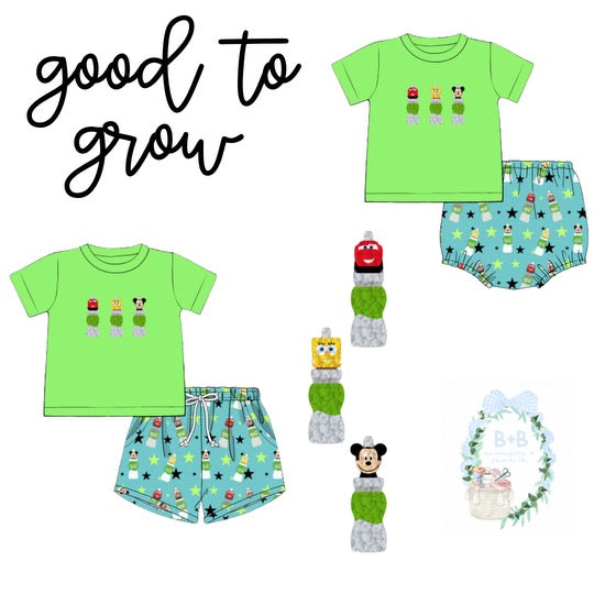 Good To Grow Shorty Set-Ready To Ship