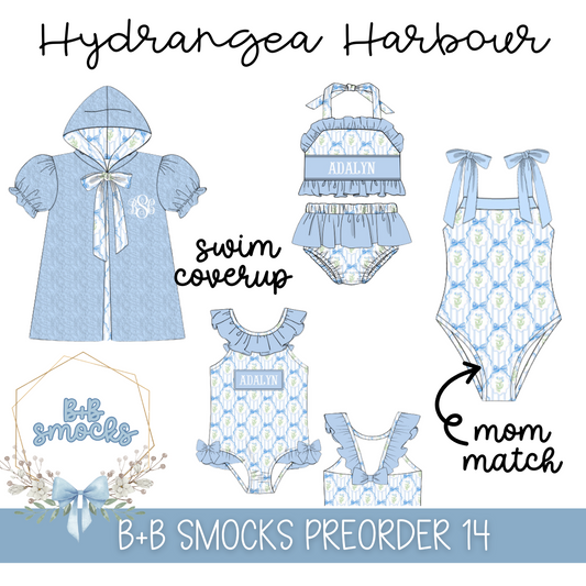 PO 14: Hydrangea Harbour (Towel Coverup)