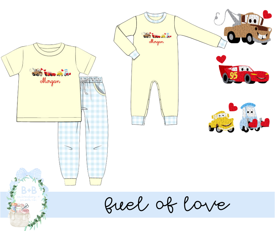 Fuel of Love Jogger Set Ready To Ship