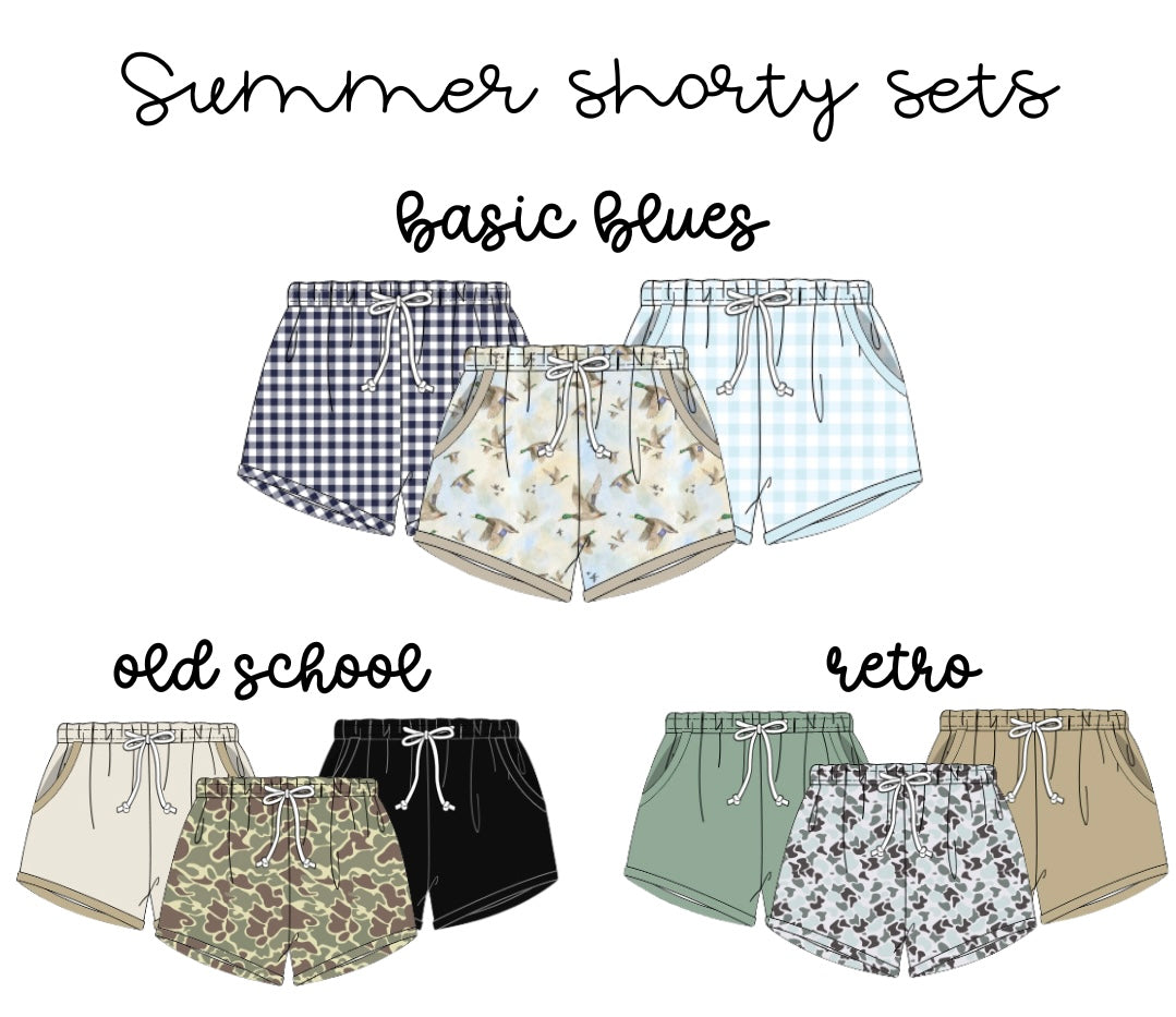 WS PO 14: Summer Shorty 3-Pack Sets